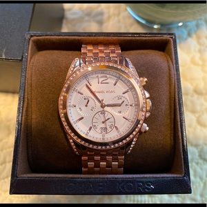 Michael Kors Rose Gold Tone Watch
